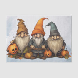 Herfst Gnomes Tissuepapier