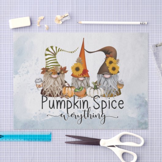 Herfst Gnomes Tissuepapier (Craft)