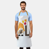 HERFST gnoom en bladeren Schort (Gedragen)