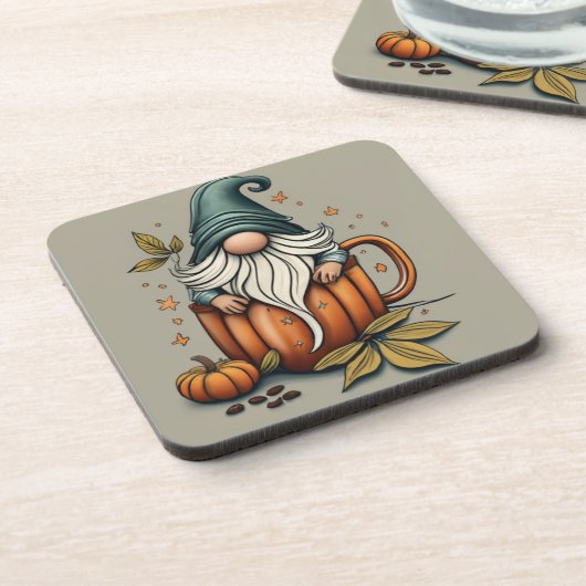Herfst gnoom onderzetter (Linkerzijde)