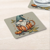 herfst gnoom onderzetter (Schuin)