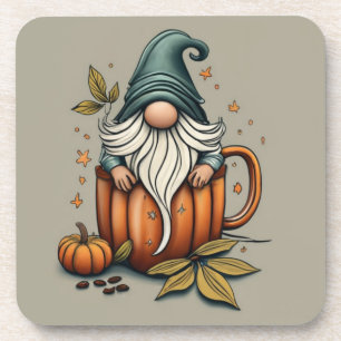 Herfst gnoom onderzetter