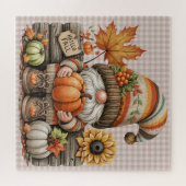 Herfst gnoom puzzel (Horizontaal)