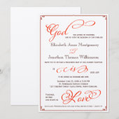 Herfst God is de Christelijke Uitnodiging van de W (Voorkant / Achterkant)