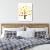 Herfst Gold Tree Canvas Afdruk (Insitu (Slaapkamer))