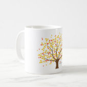 Herfst Gold Tree Koffiemok (Voorkant links)