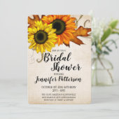 Herfst Golden en Oranje Vrijgezellenfeest Kaart (Staand voorkant)