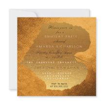 Herfst Golden Leaves Birthday