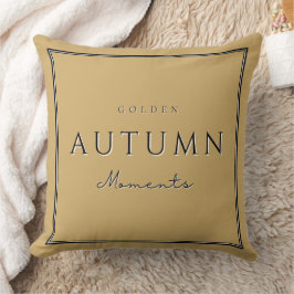 Herfst Golden Moments Kussen-Gezellige Herfst Home Kussen