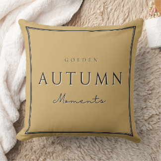 Herfst Golden Moments Kussen-Gezellige Herfst Home Kussen