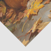 Herfst Golden Retriever Decoupage Tissuepapier (Detail)