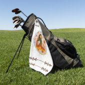 Herfst Golfhanddoek (Groen)