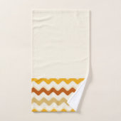 Herfst golvende lijn  bad handdoek (Handdoek)