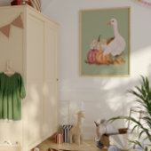 Herfst Goose Wall Art Boerderij Print