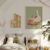 Herfst Goose Wall Art Boerderij Print