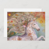 Herfst Goud Briefkaart (Voorkant / Achterkant)