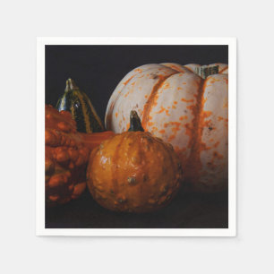 Herfst Gourds en Pumpkin Servet