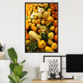 Herfst Gourds Poster (Thuiskantoor)