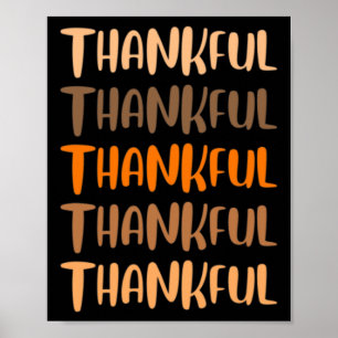 Herfst Grafische T - shirts - Dankjewel Poster
