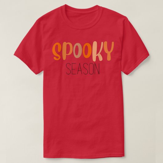 Herfst Grafische T - shirts - Spooky Season (Design voorkant)