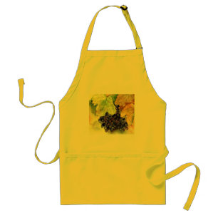 Herfst Grapes Apron Standaard Schort