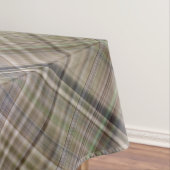 Herfst Grass Brown en Olive Green Plaid Tafelkleed (Voorbeeld)