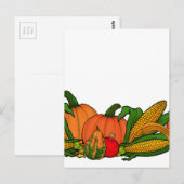 herfst grens briefkaart (Voorkant / Achterkant)