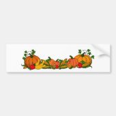 herfst grens bumpersticker (Voorkant)
