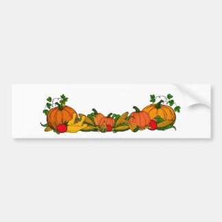 herfst grens bumpersticker