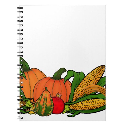 herfst grens notitieboek (Voorkant)