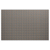 Herfst Grey en Rust Brown Pattern Stof (Yard (91,4 cm))