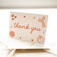 Herfst grillig een beetje schattige taart Baby sho