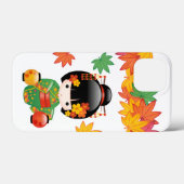 Herfst Groene Kimono Kokeshi Pop Maple Bladeren Case-Mate iPhone Case (Achterkant (horizontaal))