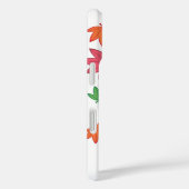 Herfst Groene Kimono Kokeshi Pop Maple Bladeren Case-Mate iPhone Case (Achterkant / Rechts)