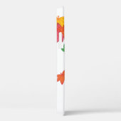 Herfst Groene Kimono Kokeshi Pop Maple Bladeren Case-Mate iPhone Case (Achterkant / Rechts)