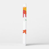 Herfst Groene Kimono Kokeshi Pop Maple Bladeren Case-Mate iPhone Case (Achterkant / Rechts)