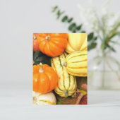 Herfst groenten briefkaart (Staand voorkant)