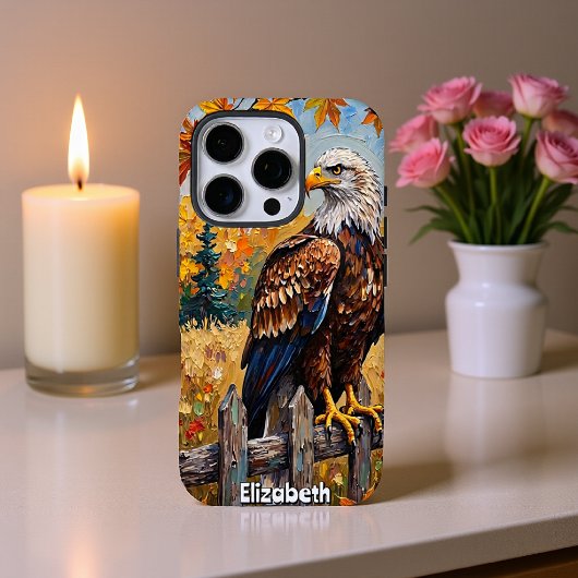 Herfst Guardian, Gouden blik Case-Mate iPhone Case