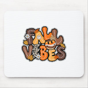 Herfst Hallo Vibes? Herfst Groovy Herfst Bedankt Muismat