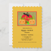 Herfst Halloween Bruiloft Borrel Uitnodiging (Voorkant)