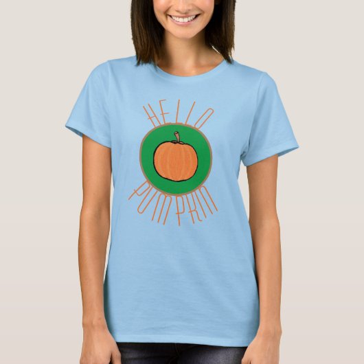 Herfst/Halloween dames t-shirt (Voorkant)