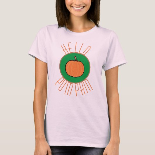 Herfst/Halloween dames t-shirt (Voorkant)