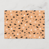 Herfst Halloween Ghosts Pumpkins Boeken voor Baby Informatiekaartje (Achterkant)