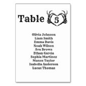 Herfst Halloween Gothic Skull Hart Hand bruiloft Kaart (Achterkant)