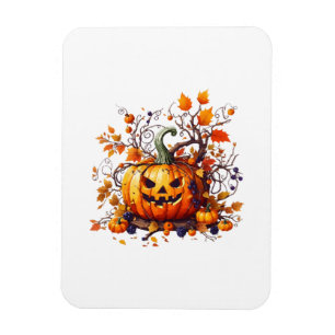 herfst Halloween grappige pompoen Magneet