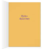 Herfst Halloween Kitten in een heks kostuum (Binnen (Rechts))