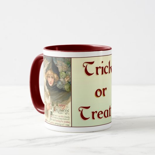 Herfst- Halloween Mok -1 (Voorkant links)