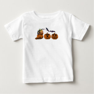 Herfst/Halloween/pompoen Baby T-Shirt