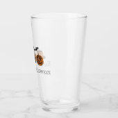 Herfst/Halloween/pompoen Glas (Links)