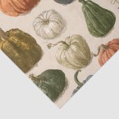 Herfst Halloween Pompoen Vintage Tissuepapier (Detail)